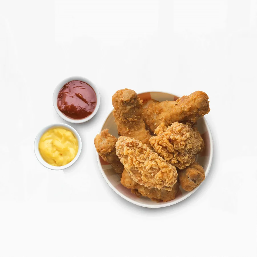 un yap chiken pane 8pc